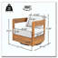 Fauteuil club d'extérieur pivotant en bois-85171660