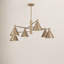 Moderne 6-Light Chandelier
