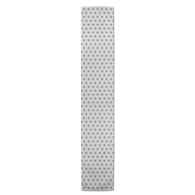 Hovig Geo Quatrefoil Table Runner