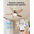 DREO 52 in. Indoor Smart Ceiling Fan with Light and Remote in Black