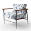 Fauteuil rustique rustique