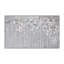 Tapis bleu soyeux et moelleux-754848432