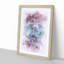 Pretty Flowers Abstract Art - Picture Frame Painting Print-55768217-55768218