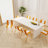 Holiday - 4-Pack Modern Striped Color Block Chairs – Indoor/Outdoor Pp Plastic Seat & Sturdy Metal Legs, Vibrant White, Orange, Beige – For Living Room, Balcony, Café, Terrace-1454098368