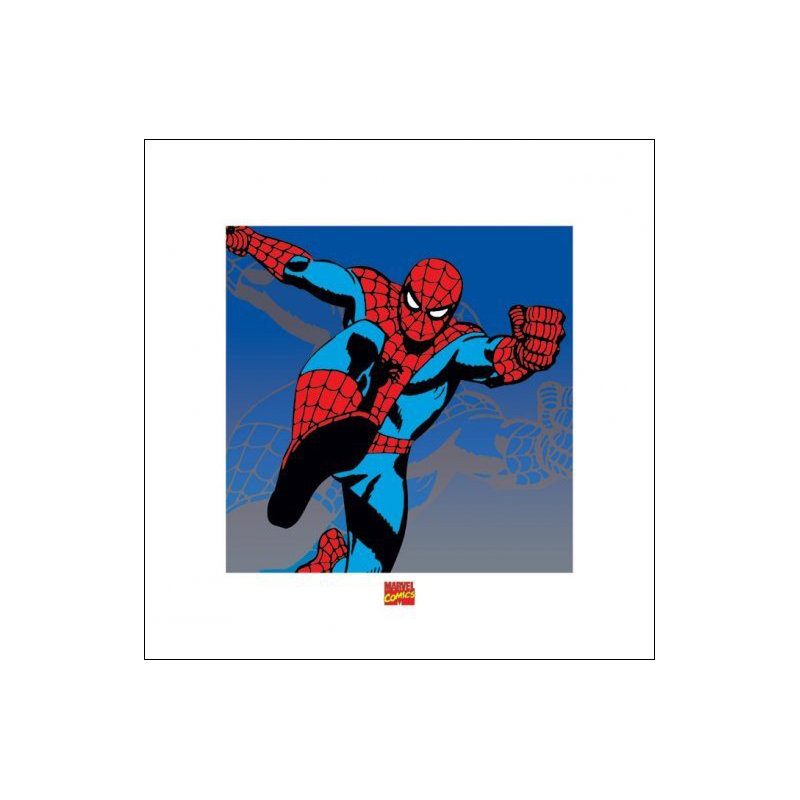 'Spiderman - Marvel' Painting Print