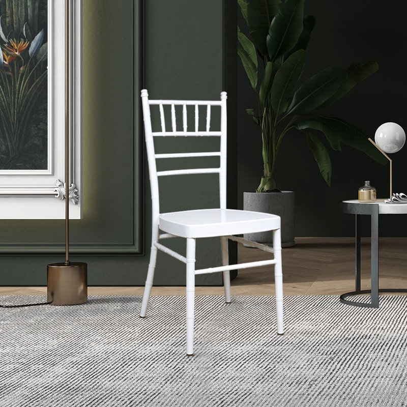 Chaise d'appoint Chiavari, Blanc