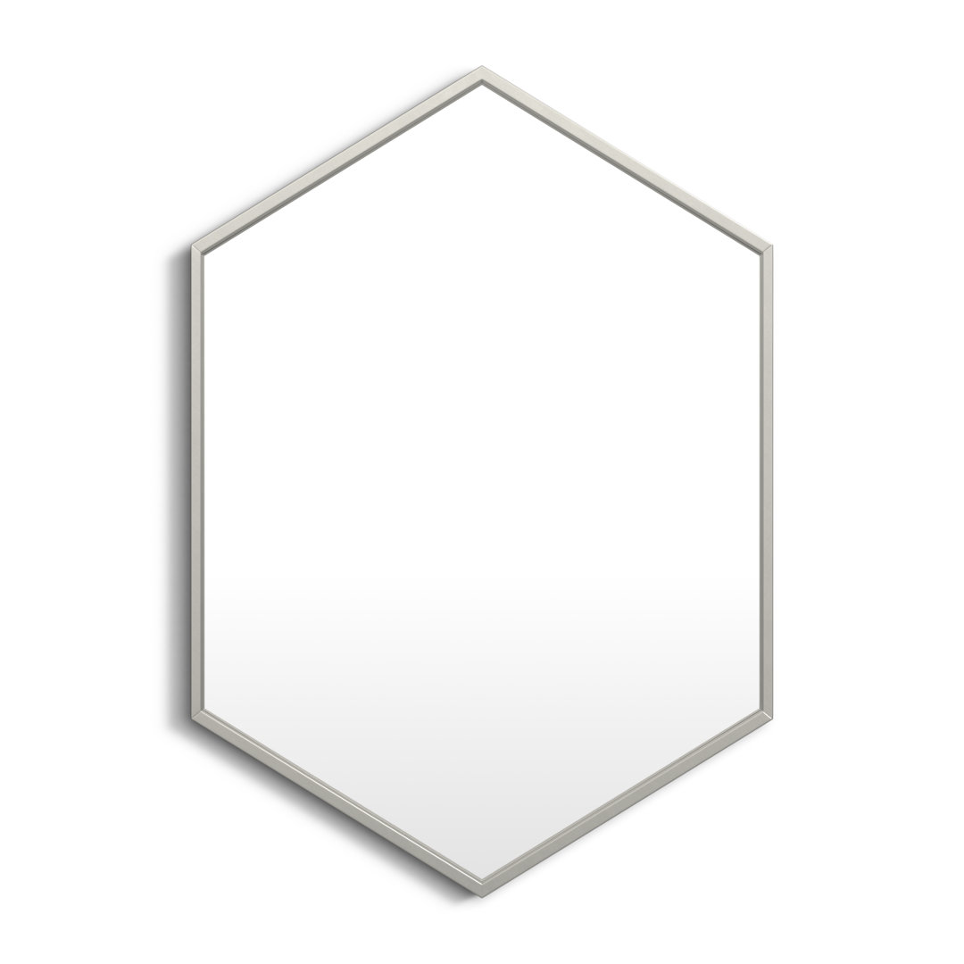 Breckler Metal Flat Mirror AllModern