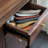 Retro large capacity storage shoe cabinet