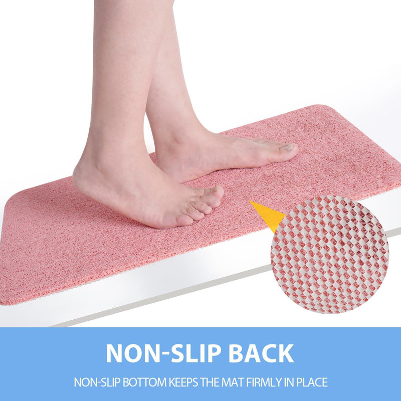 Tapis de bain antidérapant 40 po x 28 po