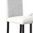 Modern Dining Chairs Set of 2 - Solid Wood Frame with Faux Leather Upholstery, Parsons Back Design-1247324828