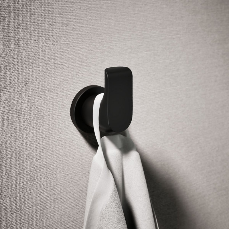 Avid Robe Hook, Matte Black