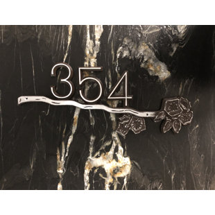 Laurel Novelty Reflective Wall Plaque