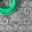 Tapis gris / bleu marine Hagerman-966126646