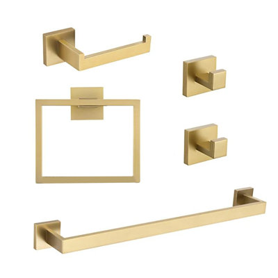 5 - Piece Bathroom Hardware Set