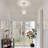 Aaron 1 - Light Nickel Modern Pendant Light With Cylinder Clear Water Glass Shade-2070383978