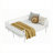 Versatile Metal Daybed with Reinforced Slats and Sofa Functionality