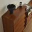 Commode d'appoint en bois massif rétro