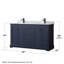 Meuble-lavabo de 60 po avec miroir Avery-41604502-80214057