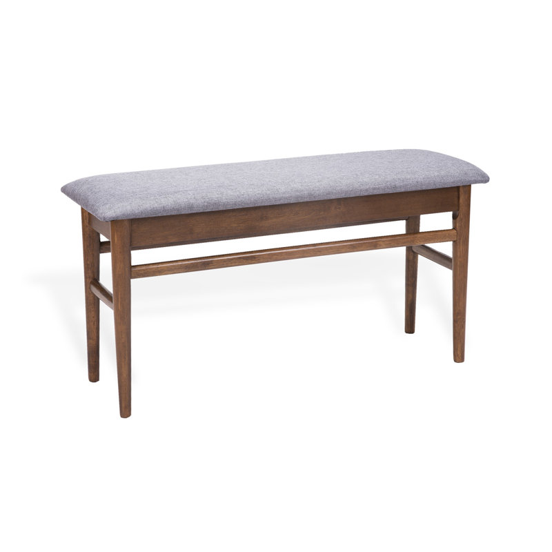 Banc rembourré en tissu Nijai
