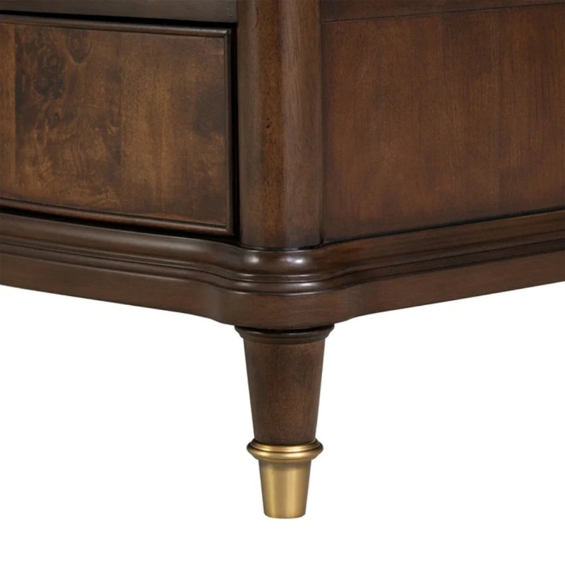 Table de chevet de style traditionnel 1pc