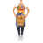 No Pattern Bib Apron