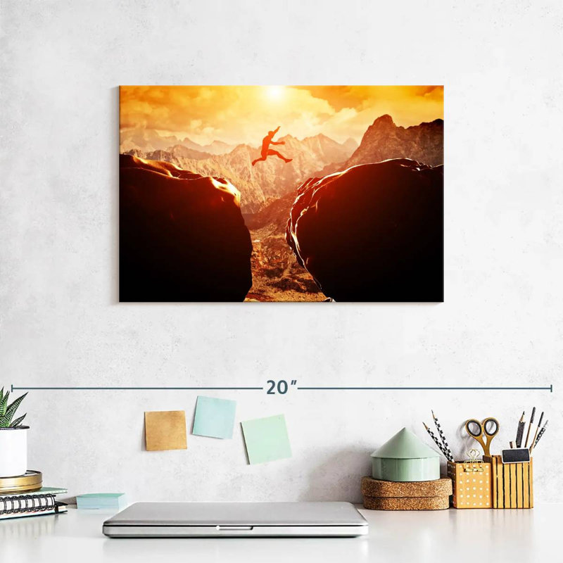 Sireci Extreme Cliff Jumping, 8" H x 12" W