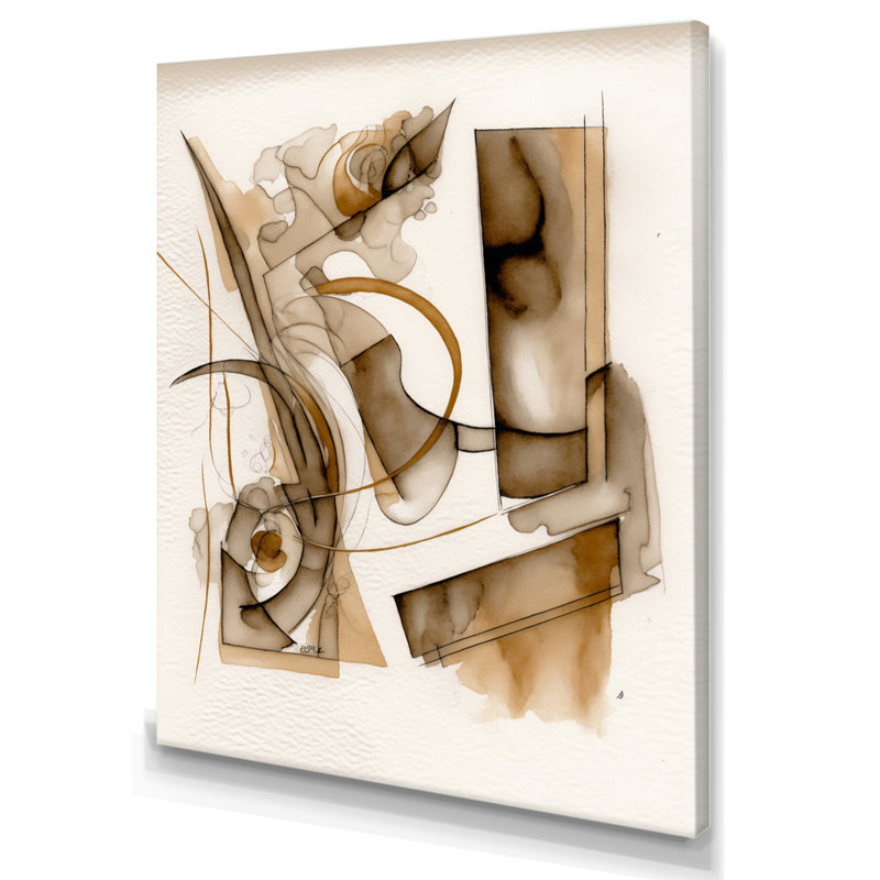 Canyon Ridge Explorations V - reproduction sur toile, L 12 po x H 20 po, Toile tendue