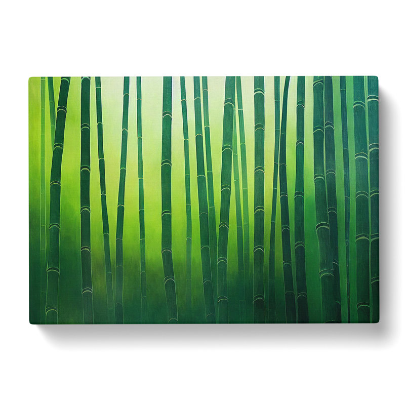 Traditional Bamboo Forest - Wrapped Canvas Print, 35cm H x 50cm W x 3cm D