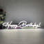 Enseigne lumineuse 30 "Eubert Happy Birthday