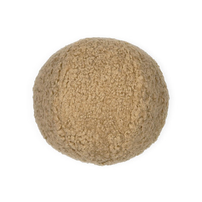 Poodle Ball Throw Pillow