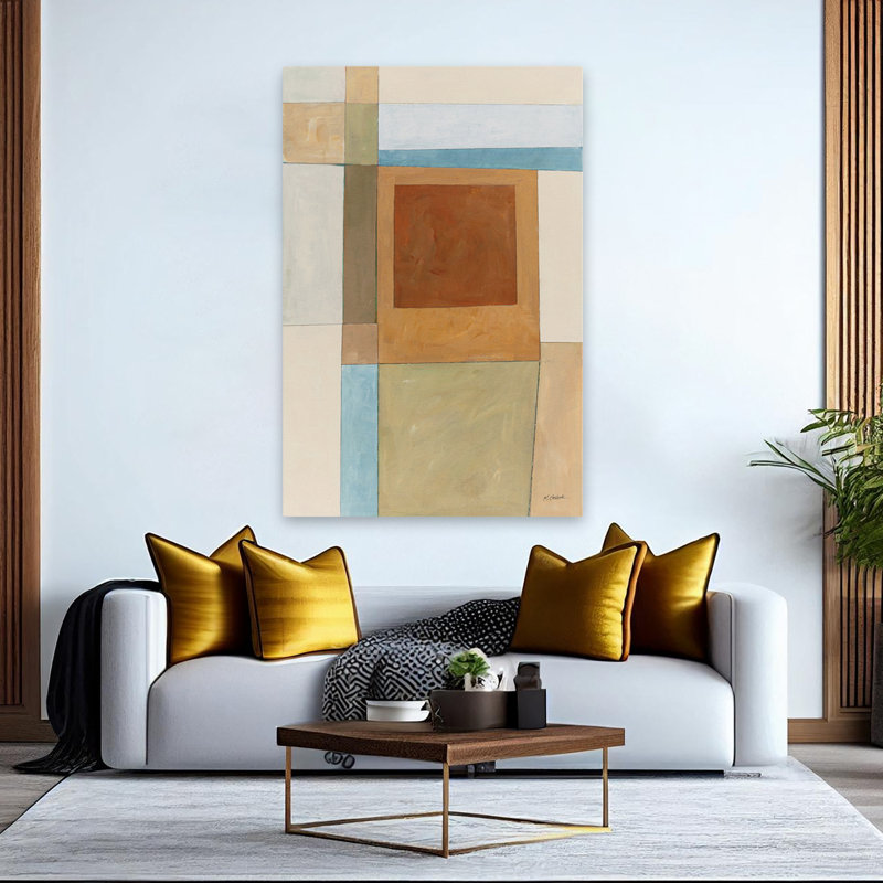Moderne et contemporain à l'attention, H 60 po x l 40 po