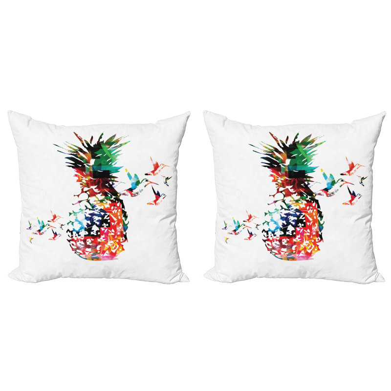 Nickoli Square Cushion Cover, 20"H x 20"W