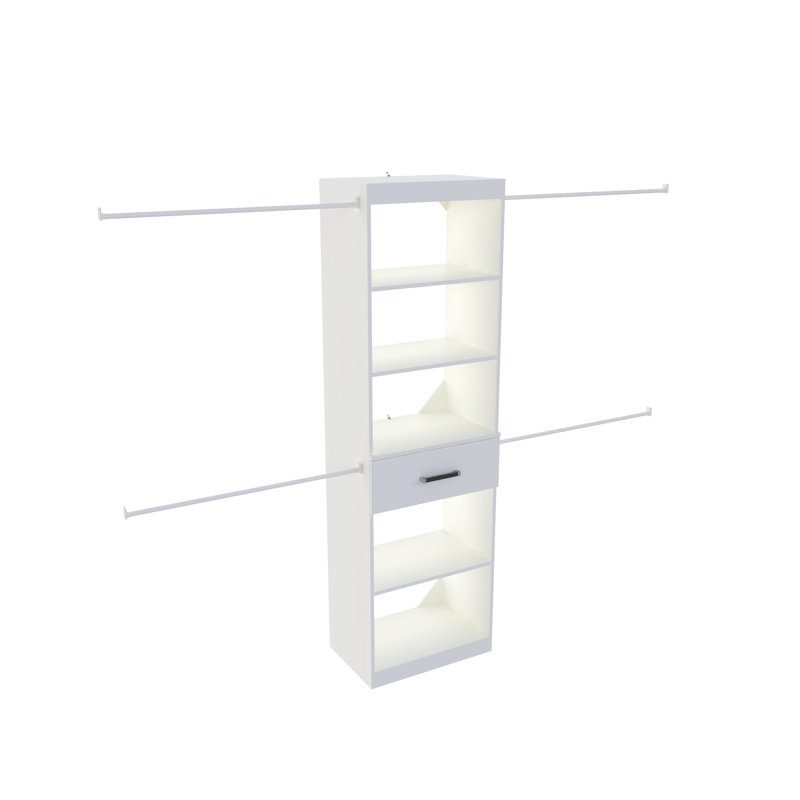23.62'' Closet System, White
