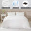 Aaralyn 200 Thread Count 100% Cotton Egyptian Brushed Flat Sheet-1300971813