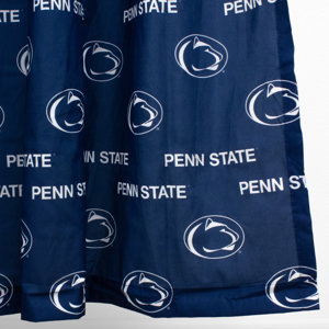 College Covers NCAA 100% Cotton Shower Curtain & Reviews | Wayfair