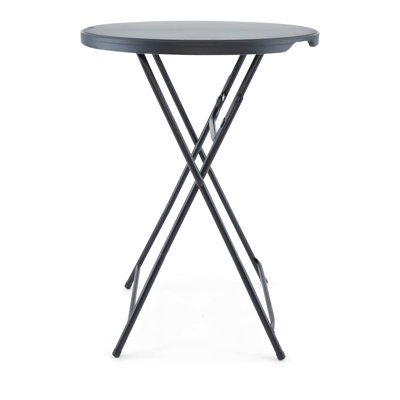 Table de cocktail pliante en plastique