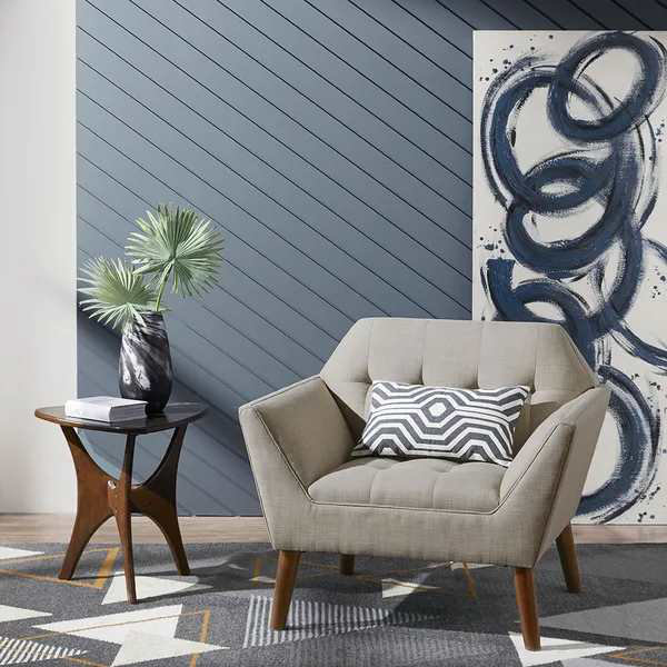 Lounge Chair, Light Gray