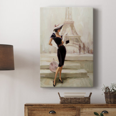 Love, From Paris -Gallery Wrapped Cavas