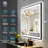 Matte Black Matel Framed Vanity Mirror with Lights, Front-lit and Back-lit, Memory Function, 3 Color Temperatures, Dimmable Light & Anti-fog Tempered Glass ETL Listed LED Mirror-985932546-985932595