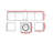 Widener High-Density Polyethylene Fully Assembled 6 - Person Seating Group with Cushions