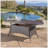 CORSICA OVAL DINING TABLE