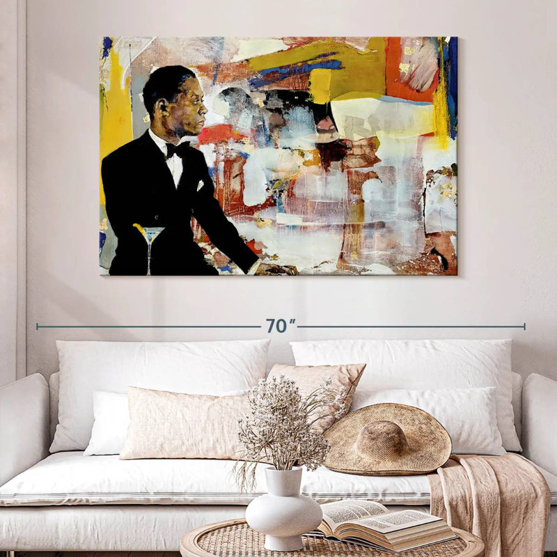 Leisha The Ellington Finesse Effect, 34" H x 51" W