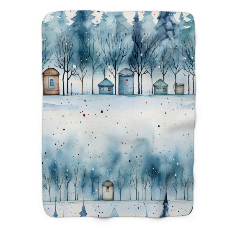 Winter Haven - 1 Piece Premium Blanket, 60" W x 80" L
