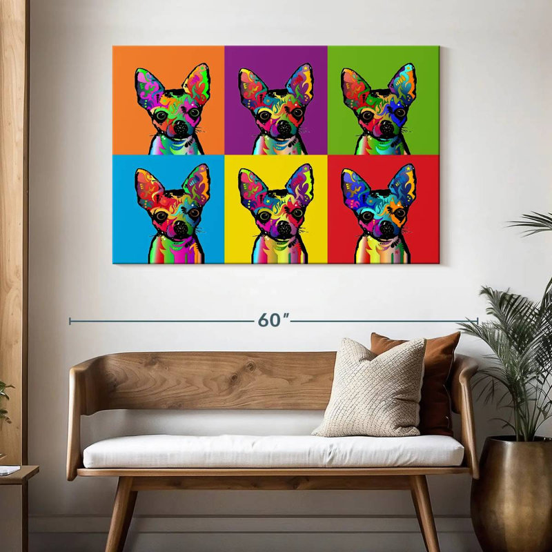 Chihuahua Brampt, H 32 po x l 48 po