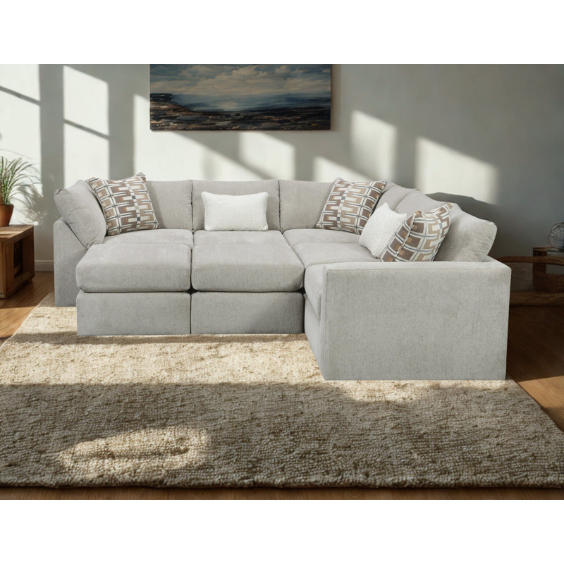 Nolte Pebble 7 pièces modulaire avec repose-pieds