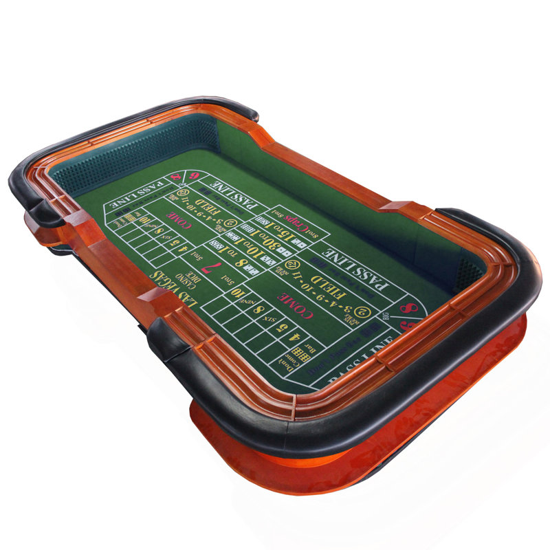 Table de jeu de dés 93 po Deluxe, Vert