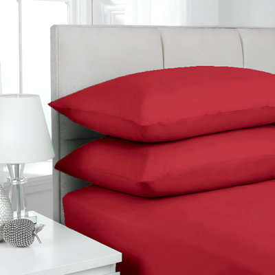 Castille Super Soft Plain Blend Microfiber Housewife Pillowcase