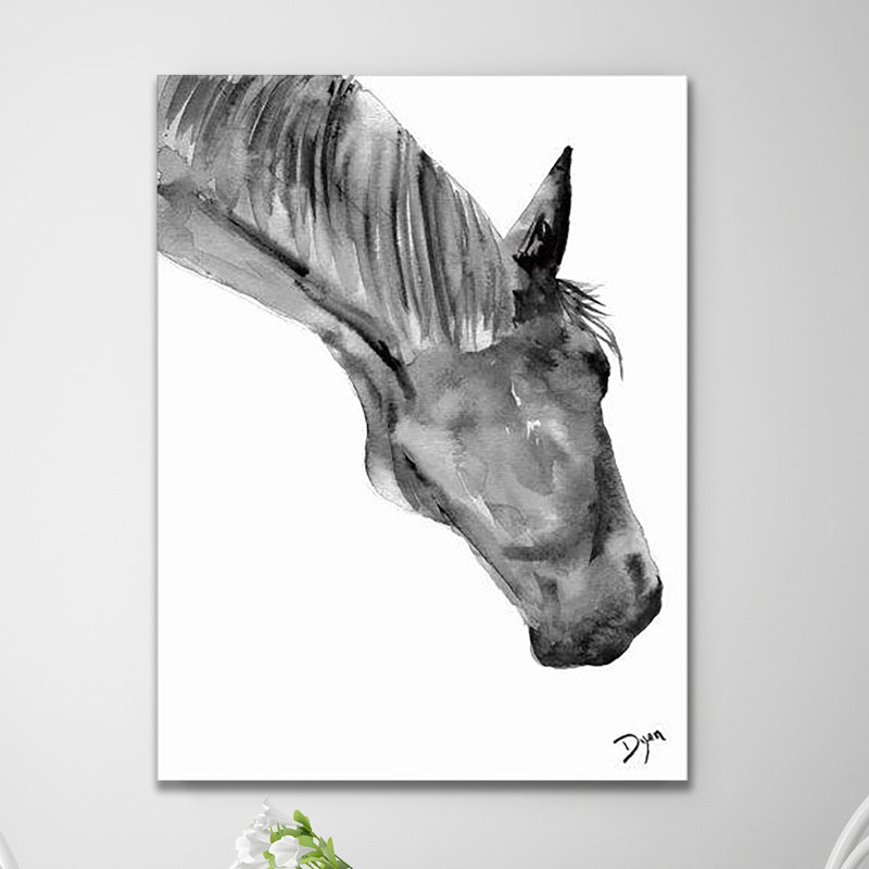 Lacey by Beverly Dyer - Wrapped Canvas Painting, 51cm H x 38cm W x 4cm D