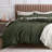 Essential Collection 100% Cotton Waffle Weave Duvet Cover Set-109512985-110365887