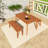 3-Piece Rectangular Outdoor Patio Dining Set